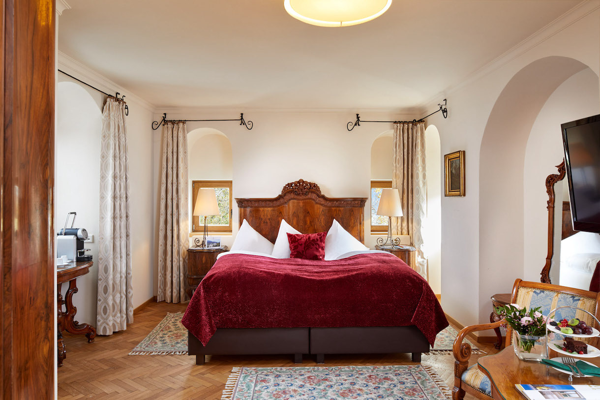 Großräumiges Schlafzimmer im Gatehouse